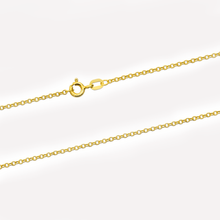 Lade das Bild im Galerie-Viewer, KAT EVE 'Angelic Anchor Medium' Kette 50 cm Länge 1.6 mm Breite echtes 375 (9k) Gold