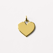 Lade das Bild im Galerie-Viewer, KAT EVE &#39;Lasting Love Small&#39; Herz Anhänger Ø 12 mm echtes Gold 585 (14k) Gelbgold
