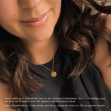Lade das Bild im Galerie-Viewer, KAT EVE Verstellbare Flachpanzerkette 'Charlie Extra Long' 75, 80, 85, 90 cm 333 (8k) echtes Gold