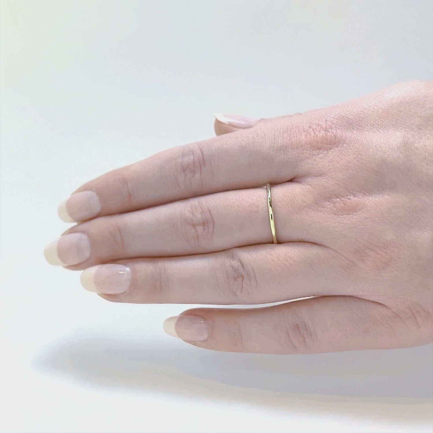 KAT EVE 'Basic Baby Strong' Ring echtes Gold
