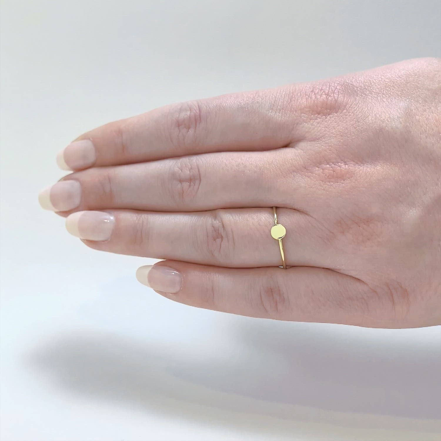 KAT EVE 'Soft Spotlight' Ring echtes Gold