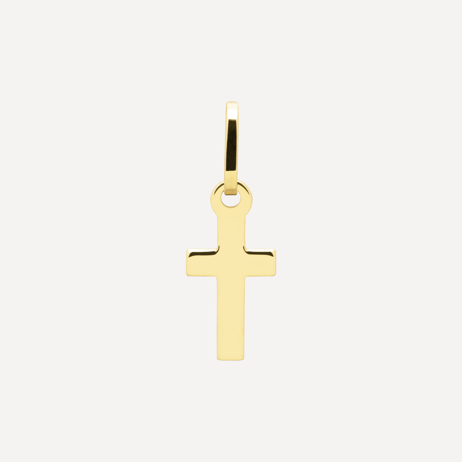KAT EVE 'Crucial Cross' Anhänger echtes Gold 375 (9k) Gelbgold