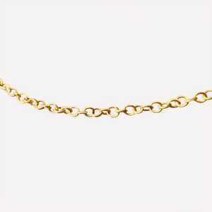 KAT EVE 'Angelic Anchor Medium' Kette 50 cm Länge 1.6 mm Breite echtes 375 (9k) Gold