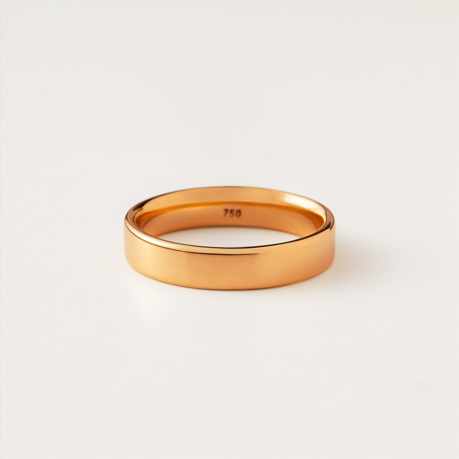 KAT EVE 'Ehering Flat' 750 Gold