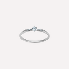 Lade das Bild im Galerie-Viewer, KAT EVE &#39;Playful Princess&#39; Ring mit echten Diamanten echtes 585 Gold
