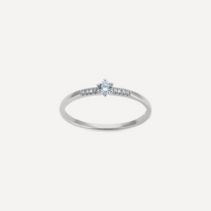 KAT EVE 'Playful Princess' Ring mit echten Diamanten echtes 585 Gold