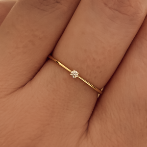 KAT EVE 'Shining Star' Ring echtes 585 Gold